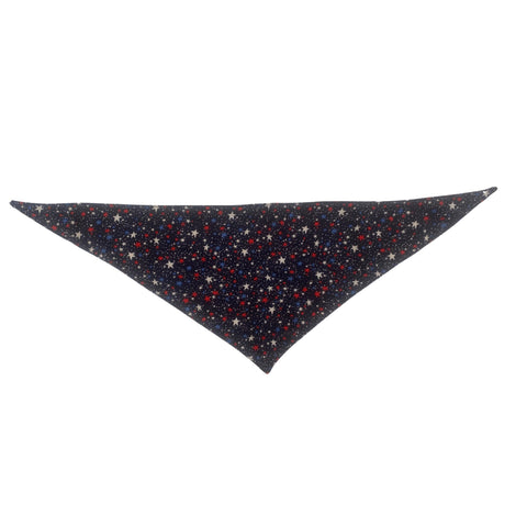 4th July Dog Bandana — Patriotic Stars Dog Bandana - Reversible Dog Scarf — Summer Dog Bandana — Dog Gift — Dog Accessories- Cat Bandana