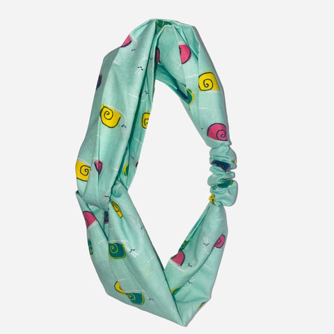 Happy Snails Twisted Headband