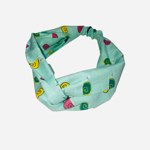 Happy Snails Twisted Headband