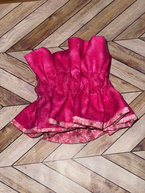 Reversible Ruffle Scrunchie