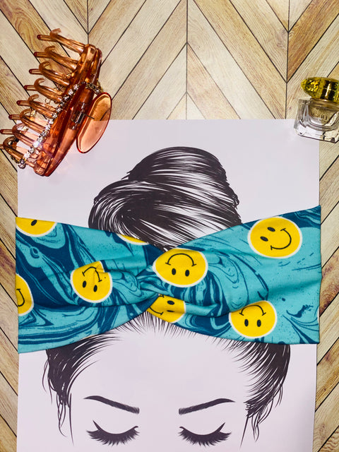 Smiley Face Headband